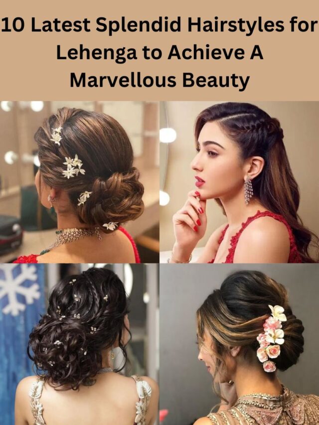 36+ Best Hairstyles For Lehenga Must Try To Grace This | Indian hairstyles,  Trendy wedding hairstyles, Indian wedding hairstyles
