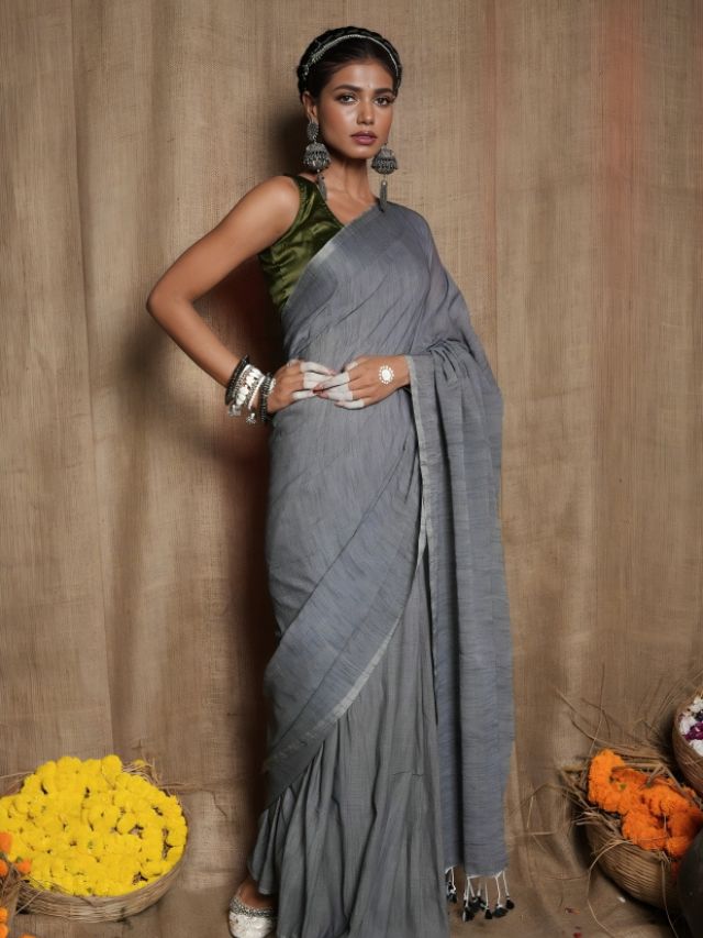 Grey Sarees