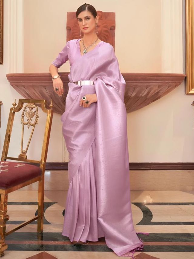 Light Purple Saree