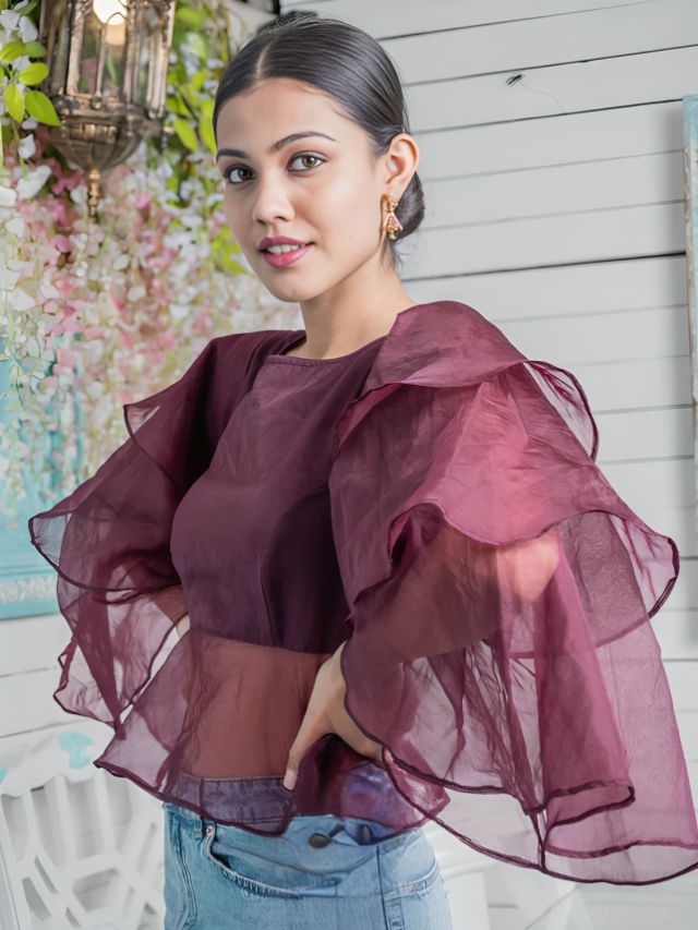 Ruffle tops for summer