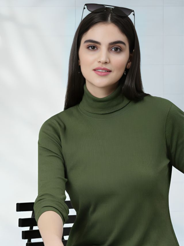 Turtleneck Tops for women