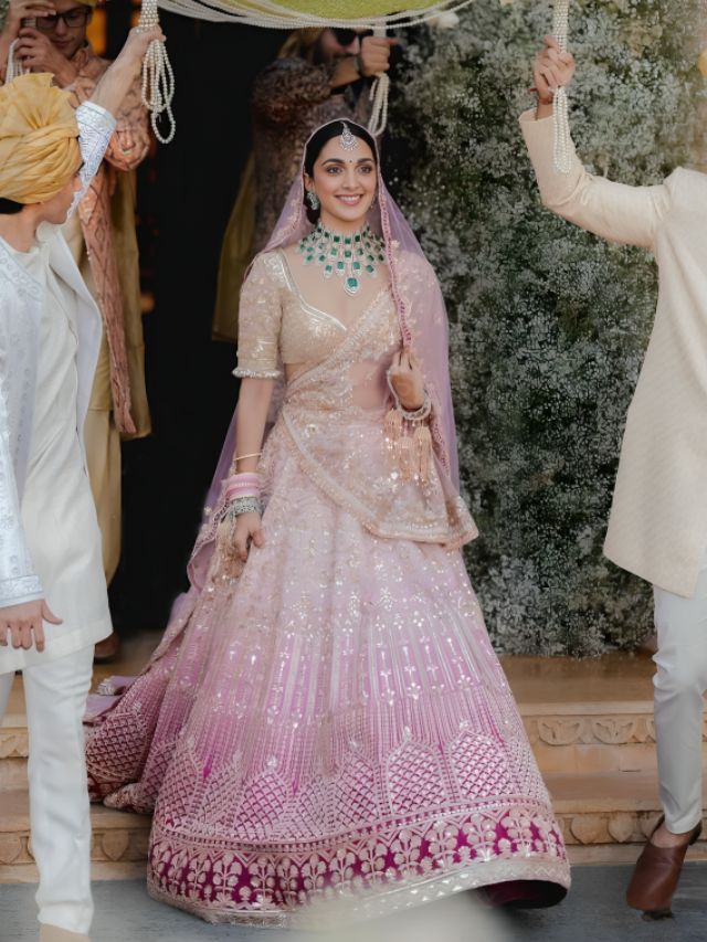 Kiara Advani in Manish Malhotra lehenga