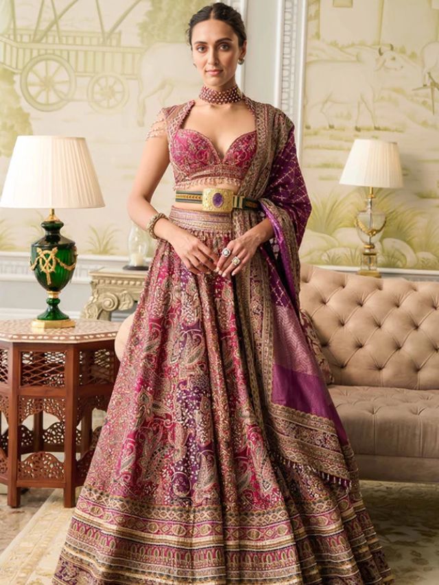 Tarun Tahiliani Designer lehenga