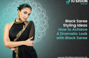 Black Saree Styling Ideas