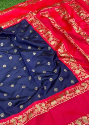 Bhumi Pednekar Saree In Blue Kanjivaram Kanchipuram Silk Saree