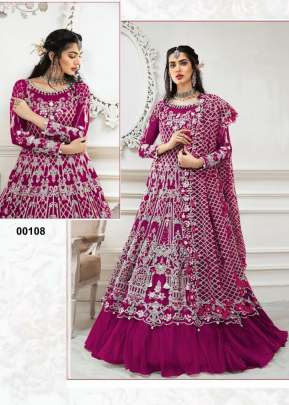 Designer Havy Embroidery Beautiful Pakistani Suit In Rani Pink Pakistani Suits