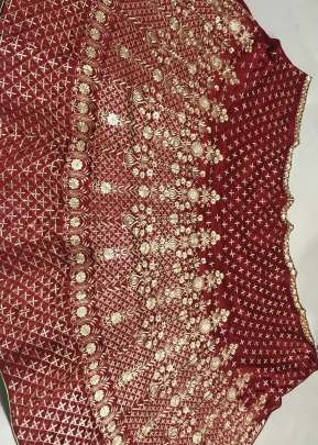 Exclusive Designer Lehnga Choli With Embroidery Work In Maroon lehenga choli