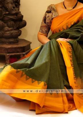 Exclusive Fancy Look Smooth Silk Saree In Mendi SILK SAREE