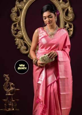 Exclusive Kanchipuram Silk Saree In Pink