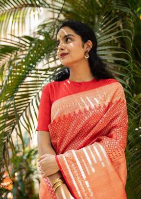 Exclusive Red Kanchipuram Silk Saree  Kanchipuram Silk Saree