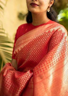 Exclusive Red Kanchipuram Silk Saree  Kanchipuram Silk Saree