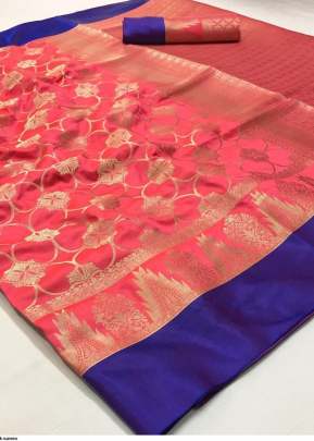 Fancy Classic Soft Silk Waving Saree In Peach