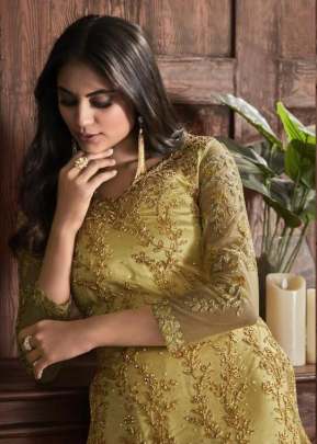 Gold Suit By Ayaan Vipul  Wedding Dress