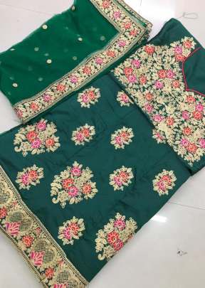 Green Ketrina Kaif Lehnga For Wedding designer lehenga