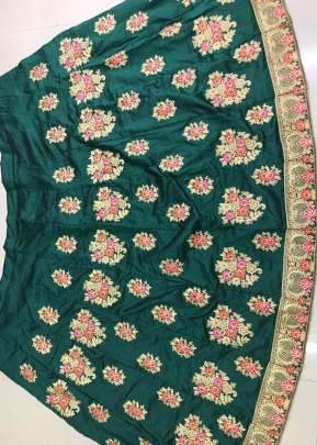 Green Ketrina Kaif Lehnga For Wedding designer lehenga