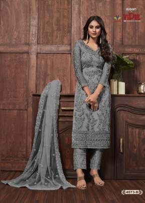 Grey Suit By Ayaan Vipul  Wedding Dress