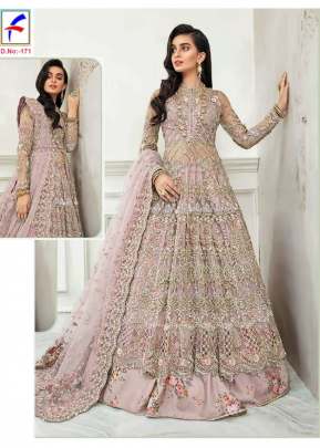 Light Purple Color Sequence Embroidery Work Pakistani Suit 