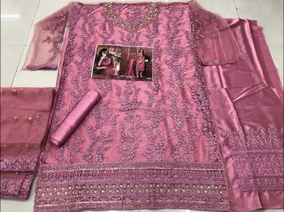 Rani Suit By Ayaan Vipul  Wedding Dress